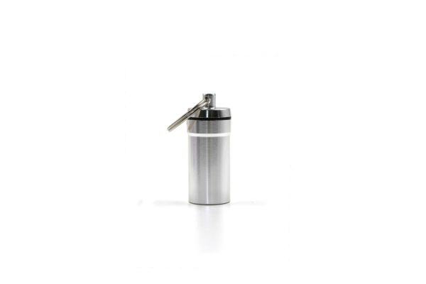 Custom logo aluminum canister metal case for