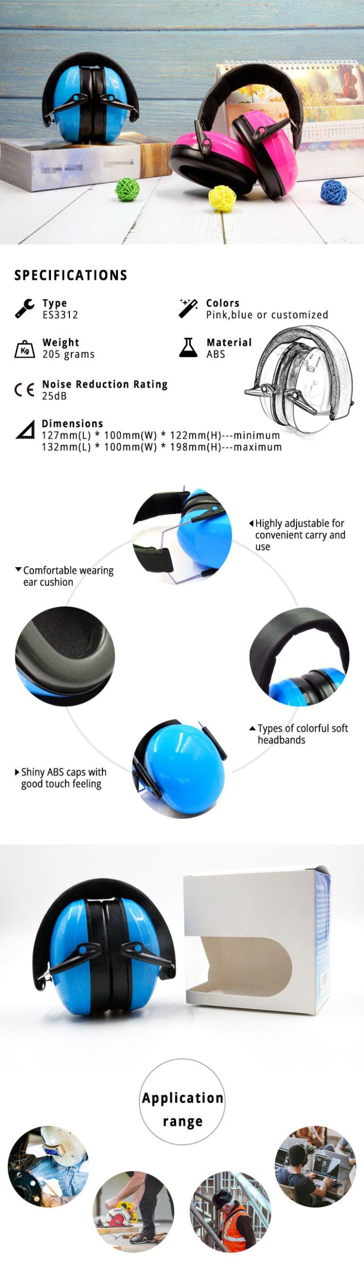 earmuff for noise reduction