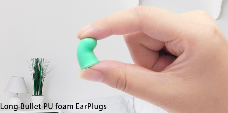 ES3004 Cylindrical Shape PU Foam Earplugs - Eastragon Manufacturing  Professional Noise Isolation