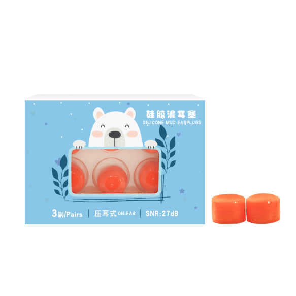 children's Silicone mud earplugs children's Silicone mud earplugs