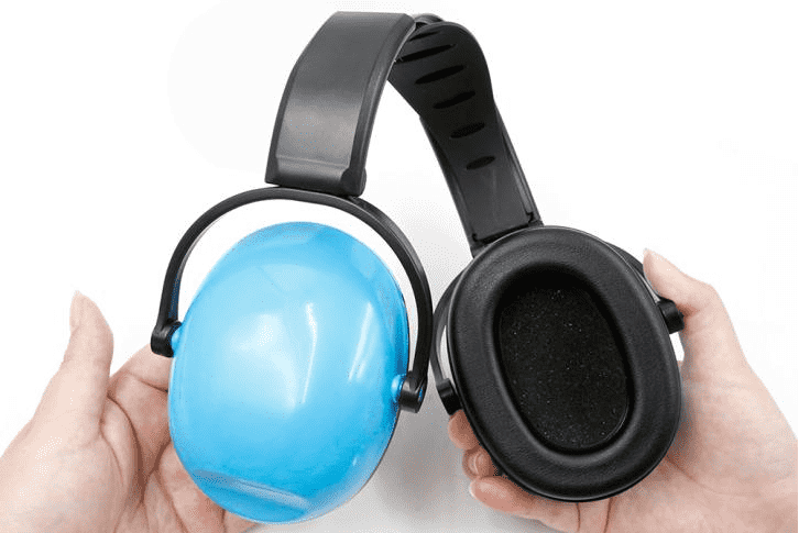 Components of children’s earmuffs Components of children’s earmuffs